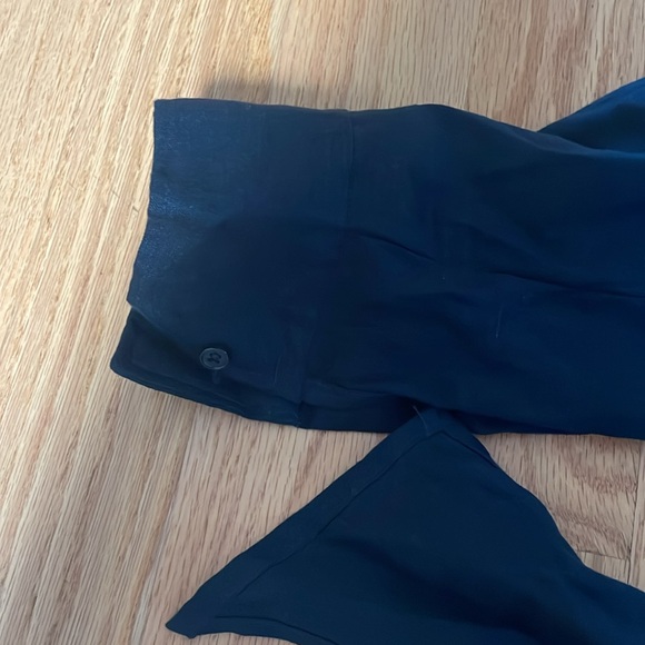 Zara wrap top 100% linen NWT size S - Picture 4 of 5